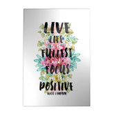 Live Life to the Fullest Decoposter